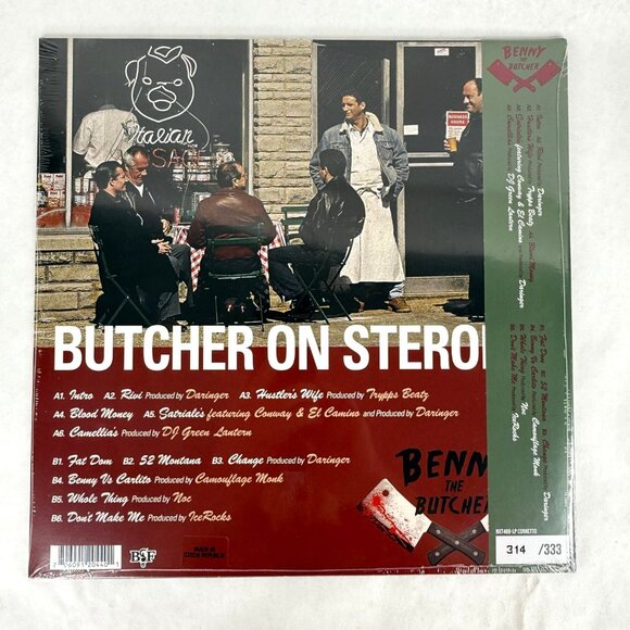 New Benny The Butcher On Steroids Six Spoke Cornetto Colored Vinyl LP Sealed - Picture 2 of 6